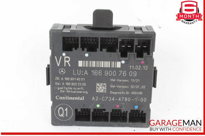 12-19 Mercedes X166 GL450 4MATIC Front Right Side Door Control Module Unit