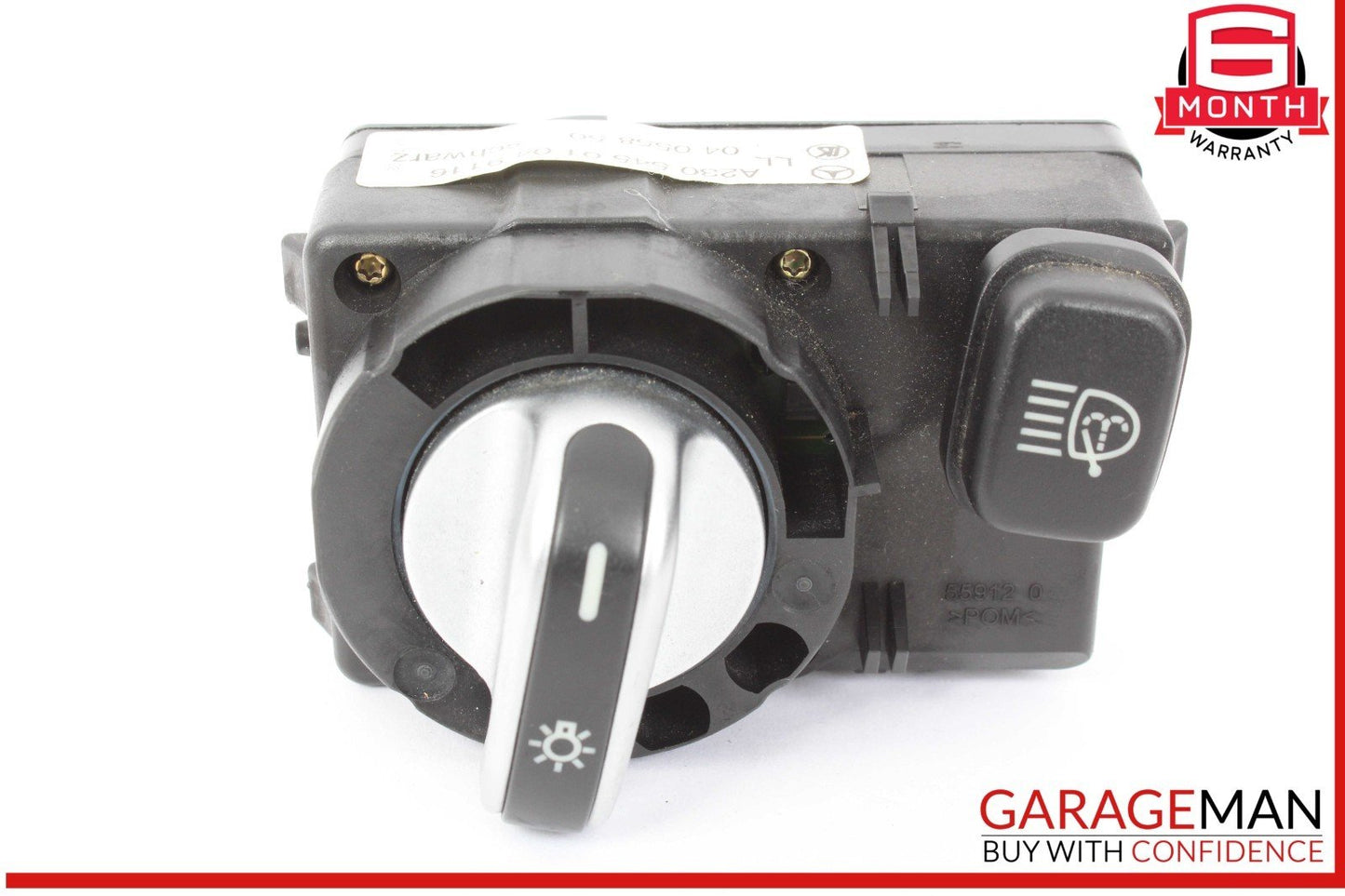 03-12 Mercedes R230 SL500 SL550 SL55 AMG Headlight Control Switch Assembly OEM