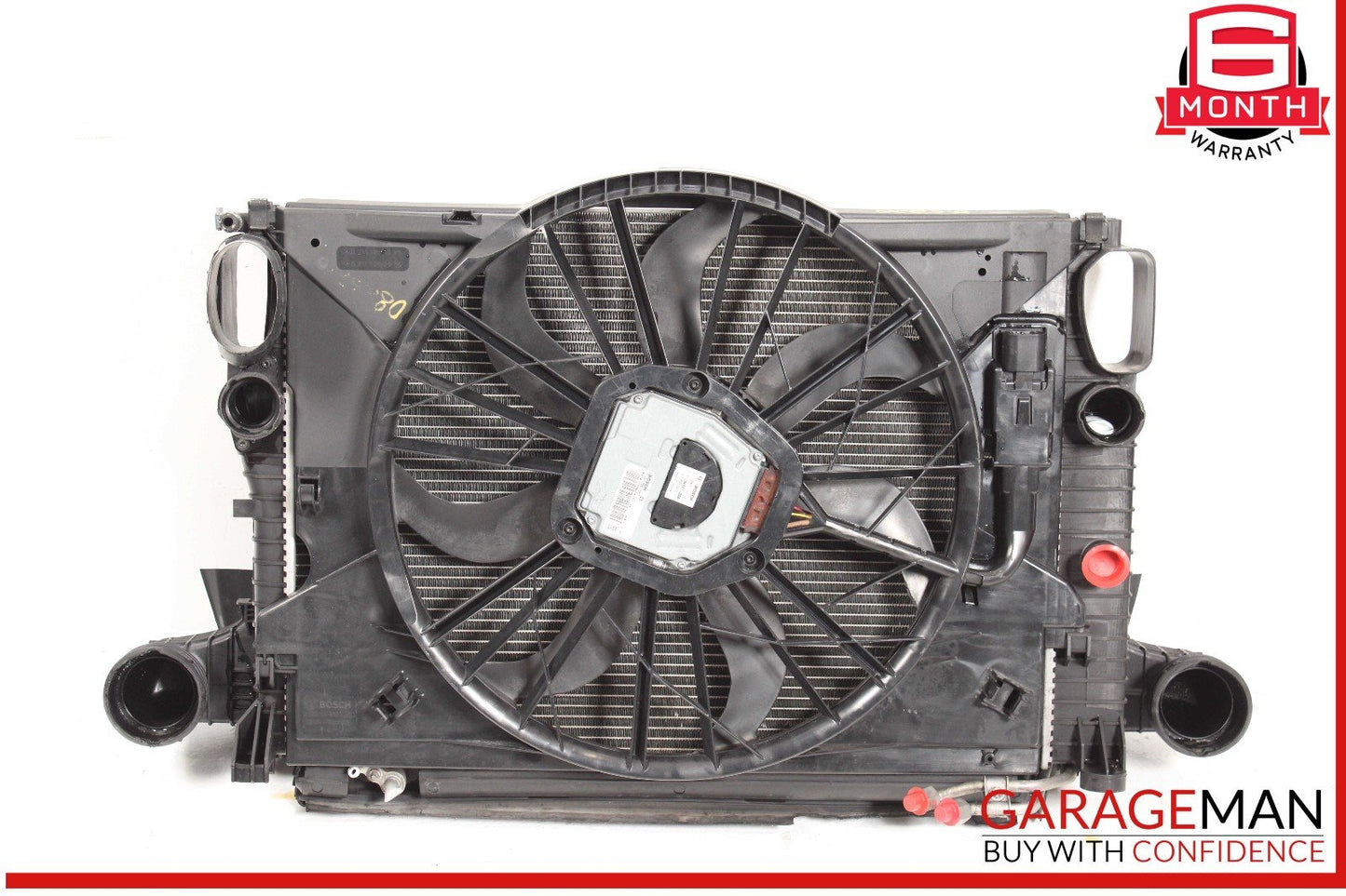 Mercedes W211 E320 Engine Motor Cooling Fan Radiator A/C Condenser Assy OEM