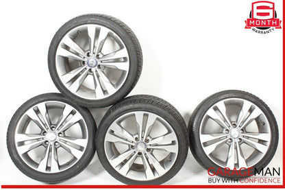 14-19 Mercedes W117 CLA250 Complete Wheel Tire Rim Set of 4 Pc 7.5Jx18H2 OEM