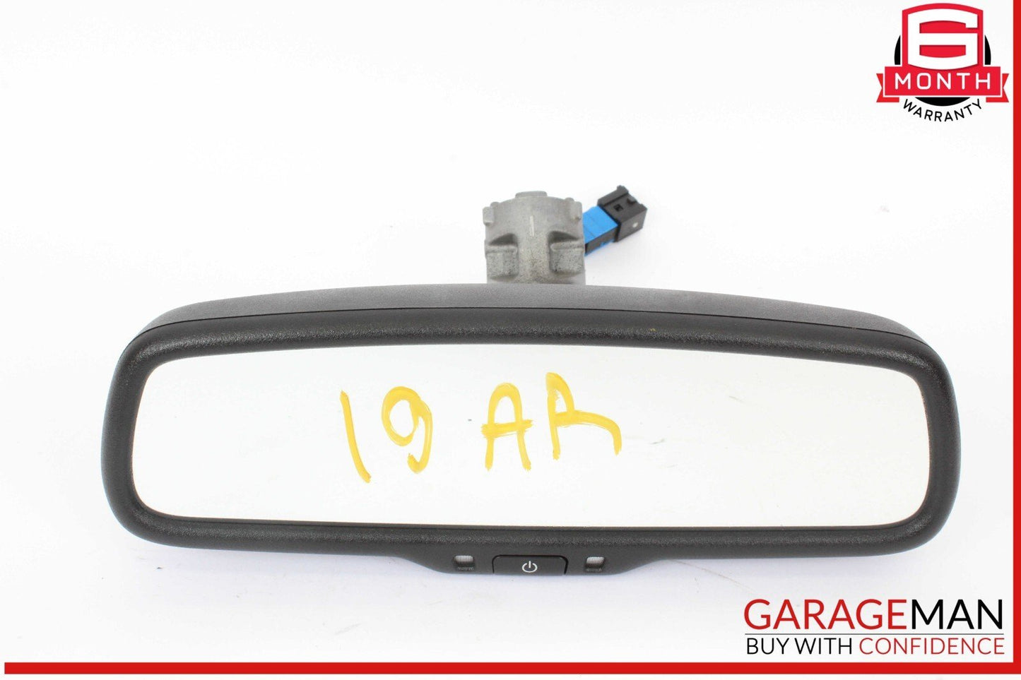 17-23 Alfa Romeo Giulia Stelvio Interior Rear View Mirror Black 156109498 OEM