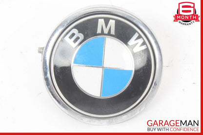 13-19 BMW 640i F06 Rear Trunk Lid Release Switch Emblem Logo Bottom OEM