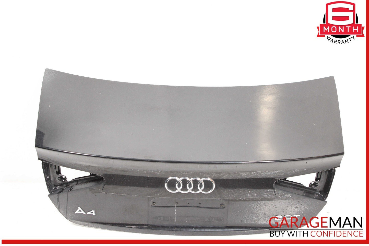 12-16 Audi S4 A4 Trunk Lid Shell Black OEM