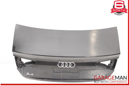 12-16 Audi S4 A4 Trunk Lid Shell Black OEM