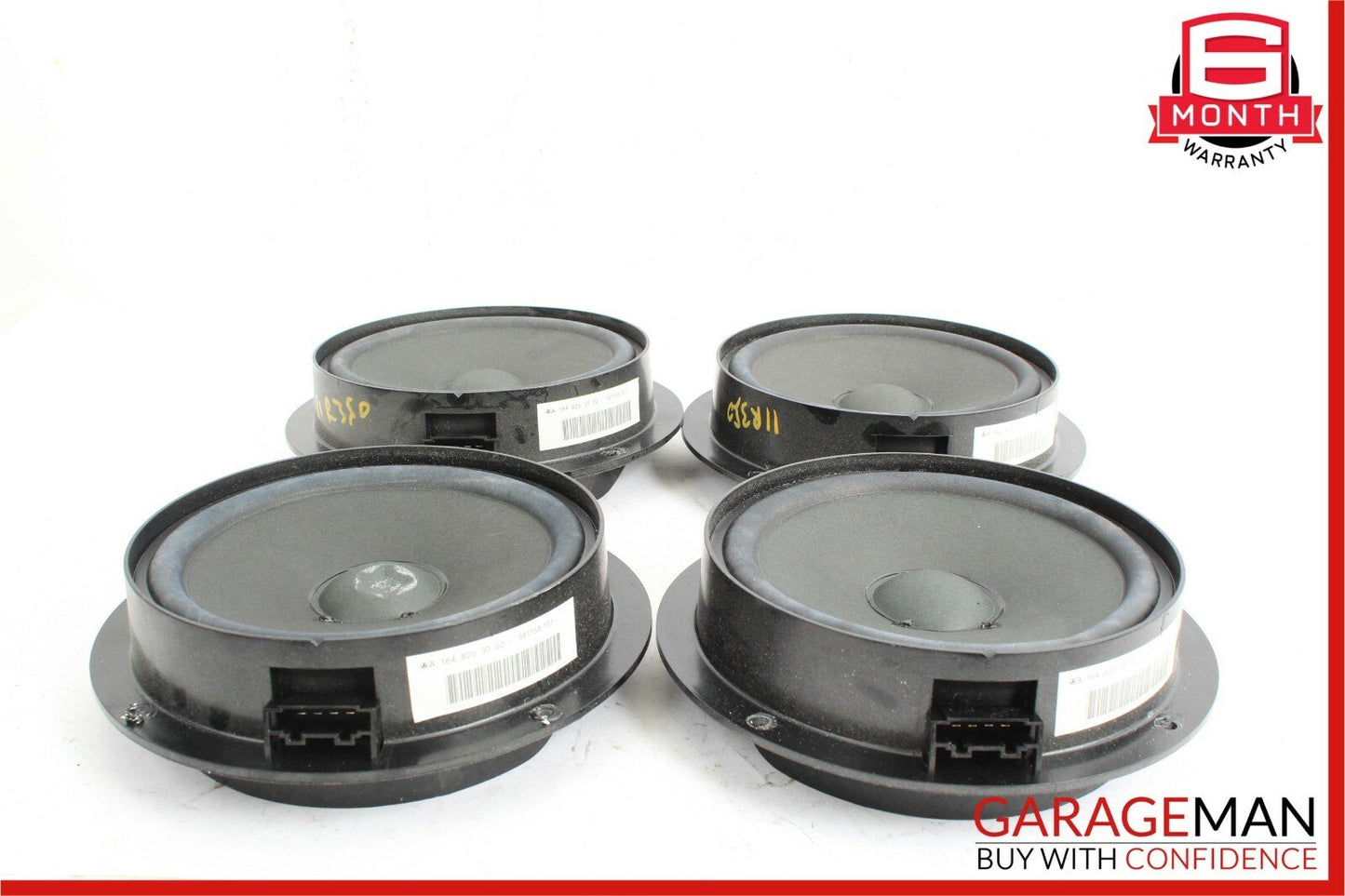 06-11 Mercedes W251 R350 ML350 Complete Door Sound Audio Speaker Speakers Set