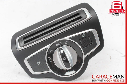 15-20 Mercedes W205 C300 C400 GLC300 Dash Headlight Switch Control Module Assy