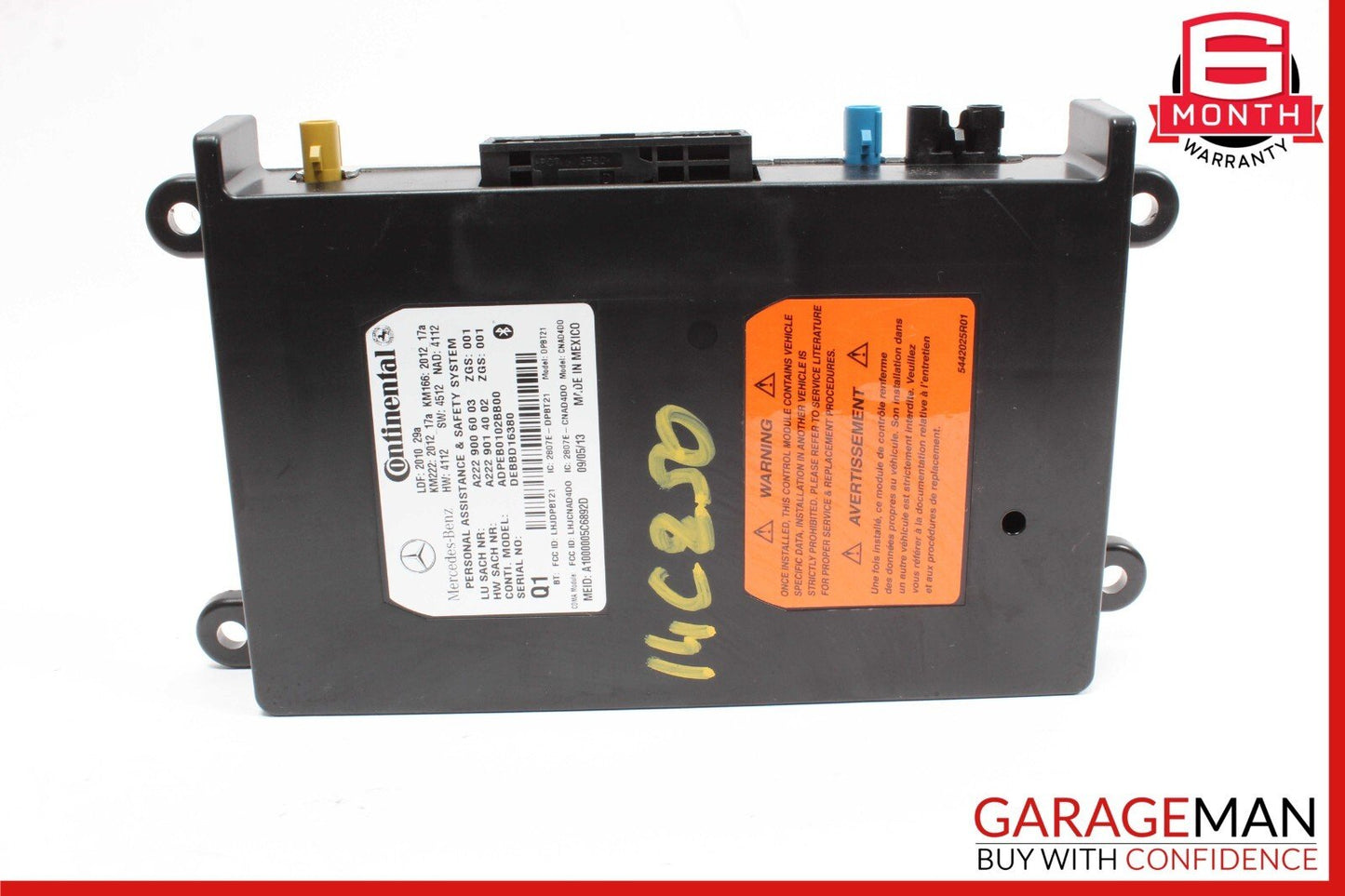 12-20 Mercedes C250 CLS500 GLA250 SL400 Communication Control Module Unit OEM