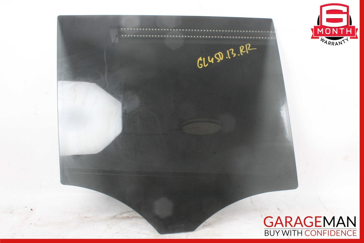13-19 Mercedes X166 GL450 GLS550 Rear Right Side Door Window Glass Tinted OEM