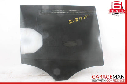 13-19 Mercedes X166 GL450 GLS550 Rear Right Side Door Window Glass Tinted OEM