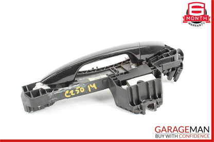 08-14 Mercedes W204 C250 Rear Left Driver Side Exterior Door Handle Black OEM