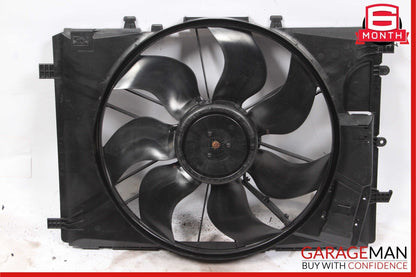 08-18 Mercedes CLS400 GLK350 C300 Engine Radiator Cooling Fan Motor Shroud Assy