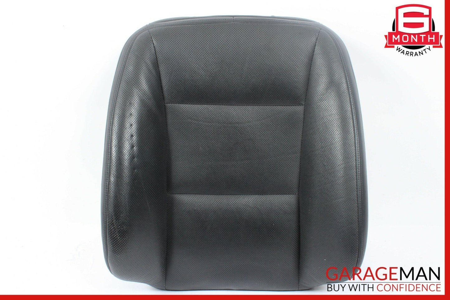 10-13 Mercedes W221 S400 S550 Front Right Passenger Top Upper Seat Cushion Black