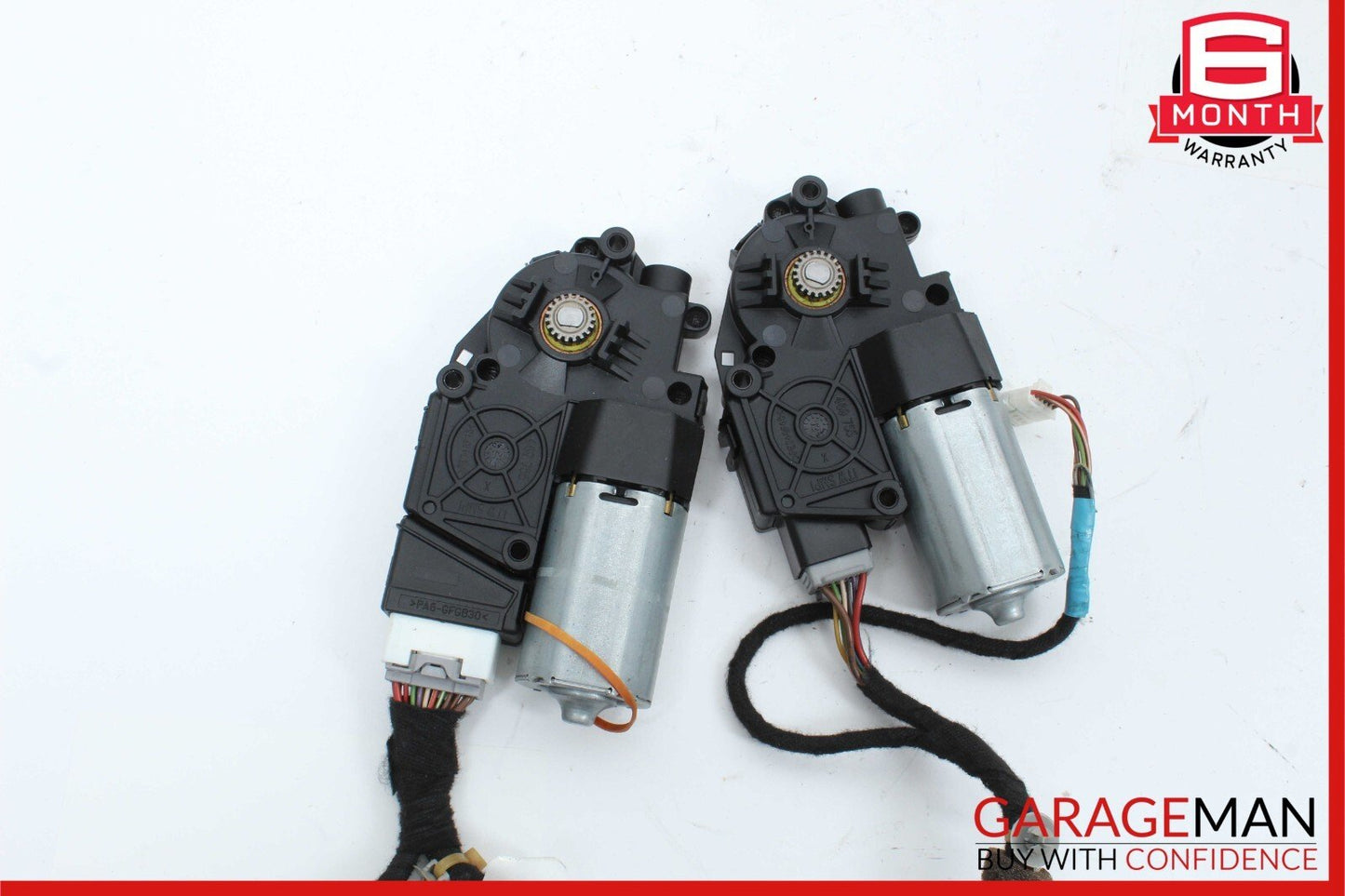 08-15 Mercedes X204 GLK350 Panoramic Sunroof Sun Roof Motor Unit Set of 2 OEM