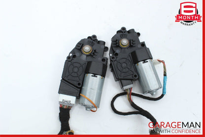 08-15 Mercedes X204 GLK350 Panoramic Sunroof Sun Roof Motor Unit Set of 2 OEM