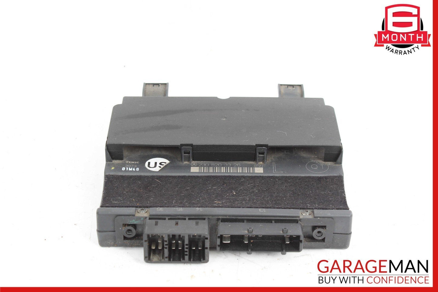 03-12 Mercedes R230 SL500 SL55 AMG Front Left Side Under Seat Control Module OEM