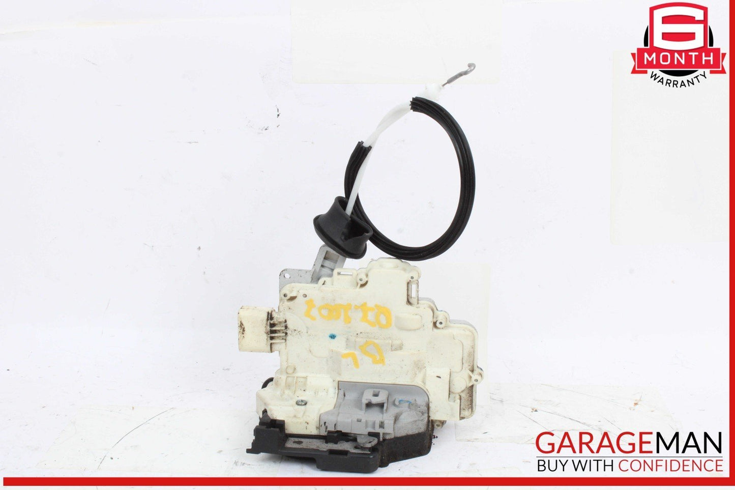 07-15 Audi Q7 Rear Left Driver Side Door Lock Latch Actuator 3C4839015D OEM
