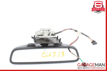 10-13 Mercedes W221 S550 CL63 AMG Interior Top Upper Rear View Mirror Black