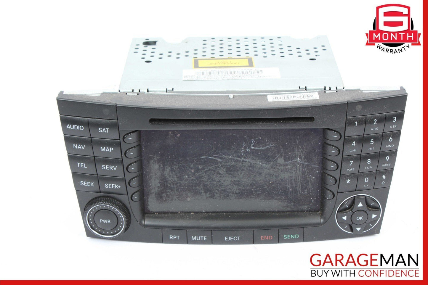 03-08 Mercedes W211 E350 CLS550 Command Head Unit Navigation Radio CD OEM