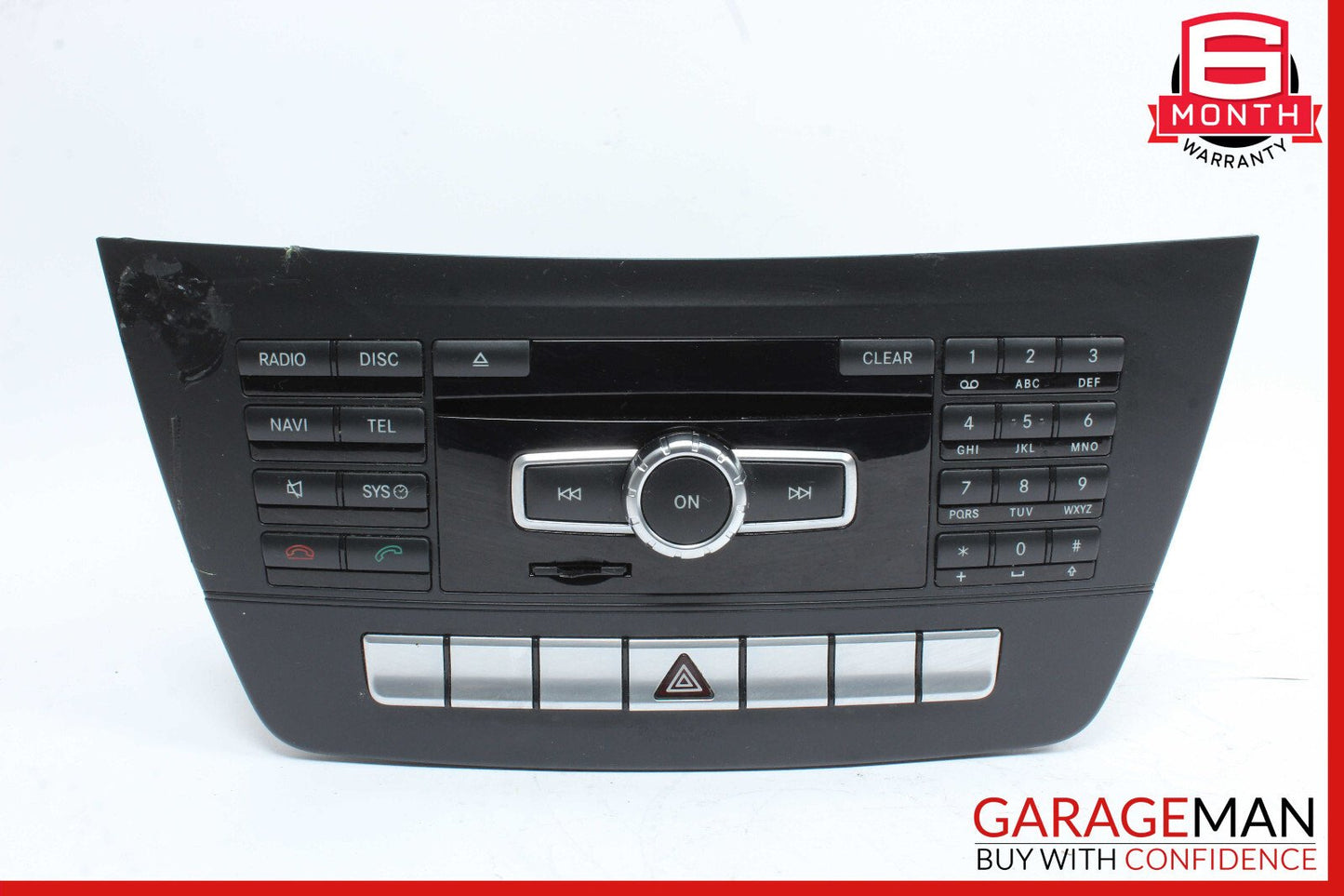 12-14 Mercedes W204 C250 C350 Navigation Command Head Unit DVD CD Audio OEM