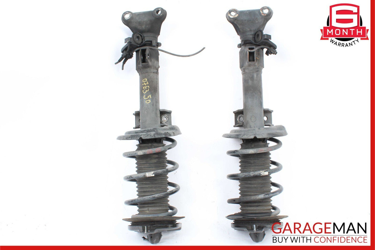 08-17 Mercedes E250 C300 E350 RWD Front Right & Left Shock Strut Absorber Set