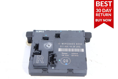 03-06 Mercedes W211 E320 E350 E500 Rear Right Door Control Module OEM A29