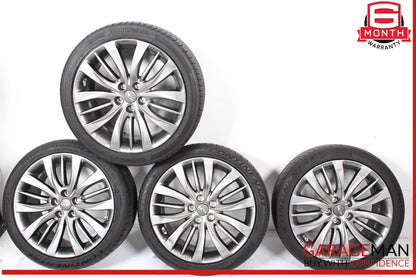 15-17 Hyundai Genesis Wheel Tire Rim Set of 4 Pc R19 OEM