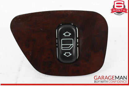 98-02 Mercedes W210 E320 4MATIC Rear Right Passenger Side Window Switch Trim OEM