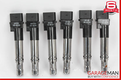 11-14 Porsche Cayenne 958 3.6L Ignition Coil Coils Set of 6 OEM