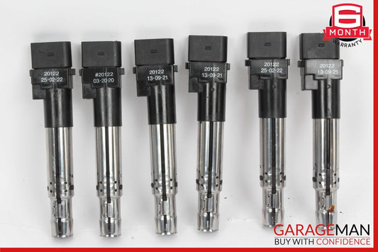 11-14 Porsche Cayenne 958 3.6L Ignition Coil Coils Set of 6 OEM