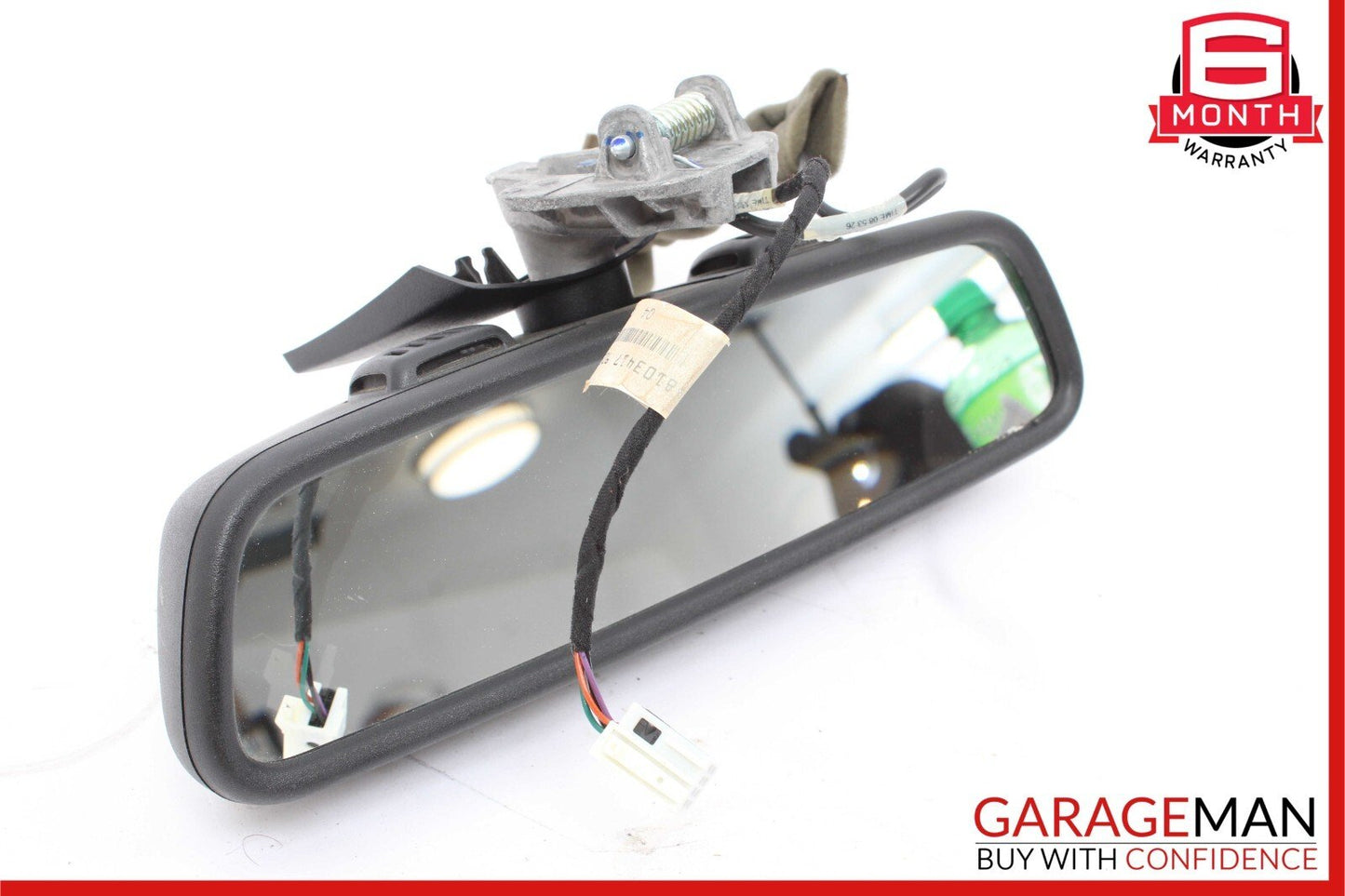 08-11 Mercedes W204 C300 C250 Interior Rear View Mirror Black 2048103417 OEM