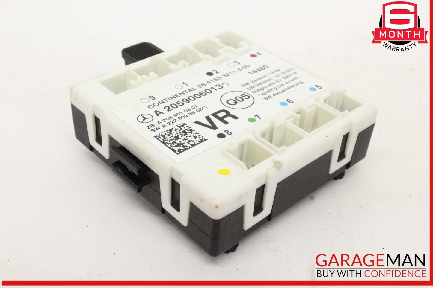 15-18 Mercedes W205 C300 Front Right Passenger Side Door Control Module Unit OEM