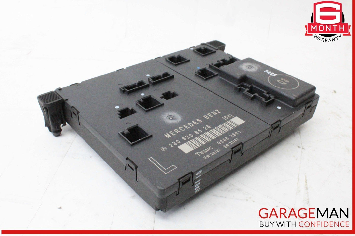 03-12 Mercedes R230 SL500 SL55 AMG Front Left Door Control Module 2308203526 OEM