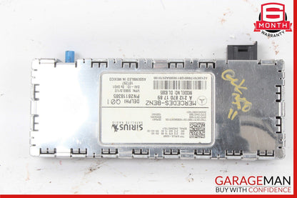 10-17 Mercedes X204 GLK350 C250 Sirius Satellite Radio Receiver Module Unit OEM