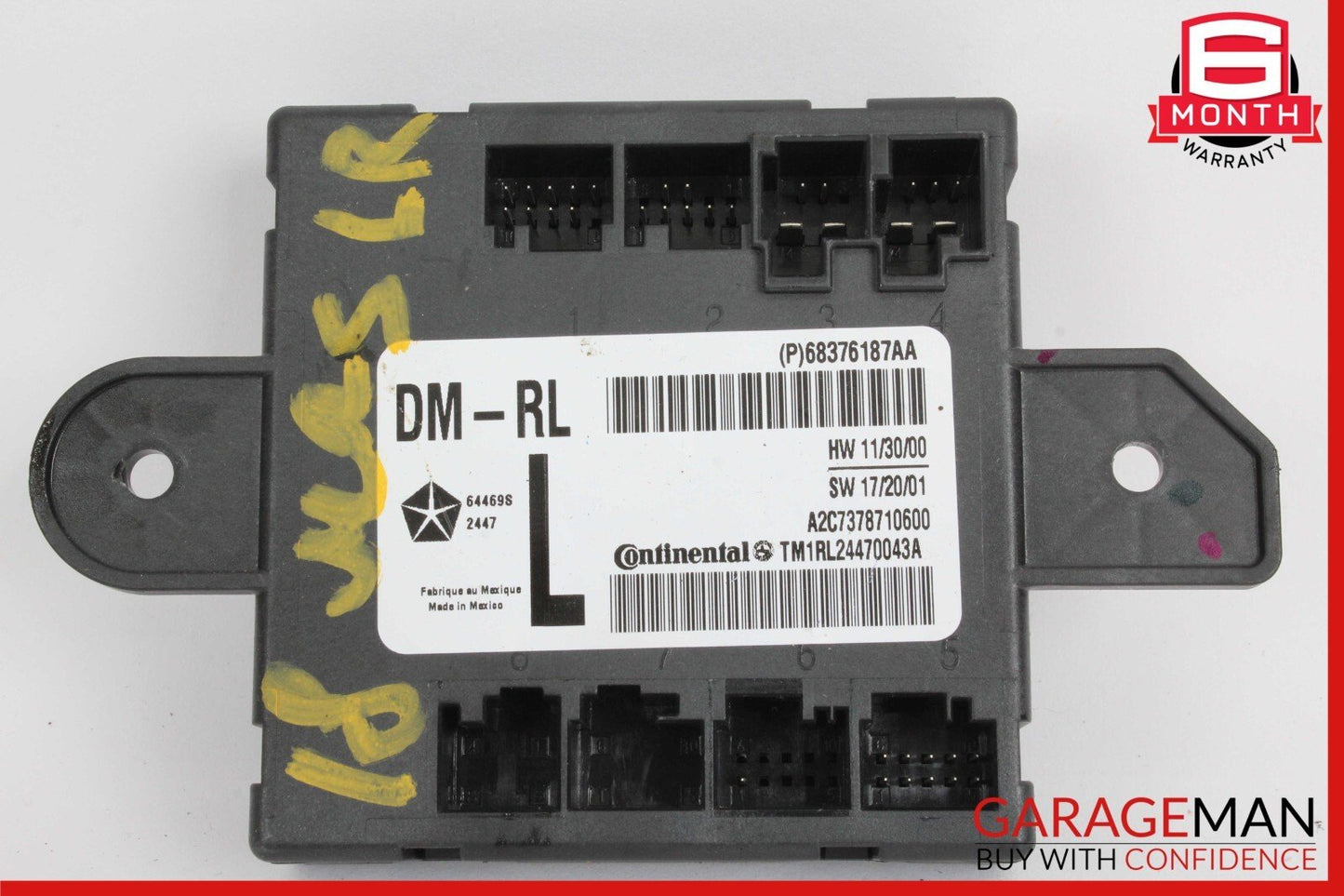 17-20 Maserati Levante Rear Left Driver Side Door Control Module OEM