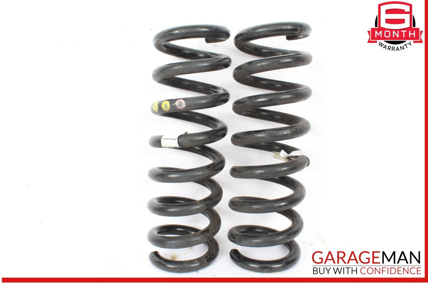 14-17 Maserati Quattroporte Rear Right & Rear Left Side Coil Spring Set OEM
