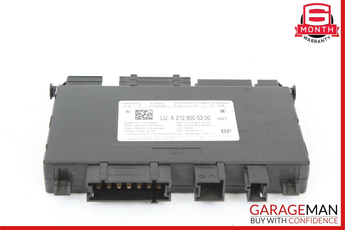 08-18 Mercedes W212 E350 SLK250 Seat Control Module Front Left Driver Side OEM