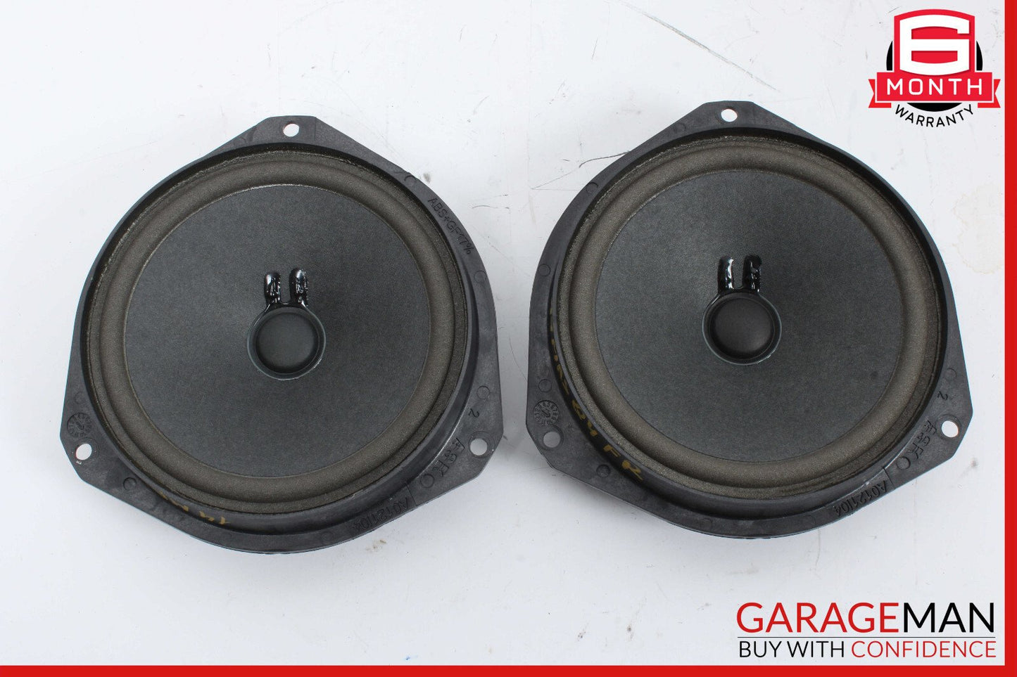 14-17 Maserati Ghibli Front Right & Left Side Door Sound Audio Speaker Set OEM