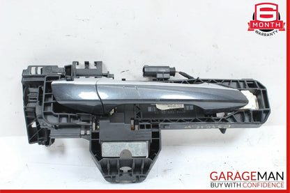 12-14 Mercedes W212 E350 Right Passenger Side Exterior Door Handle Tenorite Gray