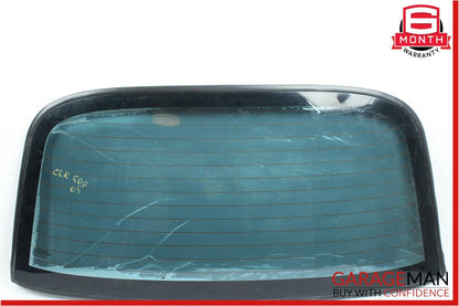 03-09 Mercedes W209 CLK500 CLK550 Convertible Soft Top Rear Glass OEM