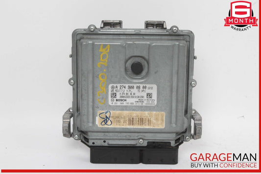 15-20 Mercedes W205 C300 GLC350e E300 M274 2.0L ECU ECM Engine Control Module