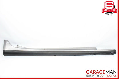 14-17 Maserati Ghibli Right Side Rocker Skirt Molding Trim Panel Silver