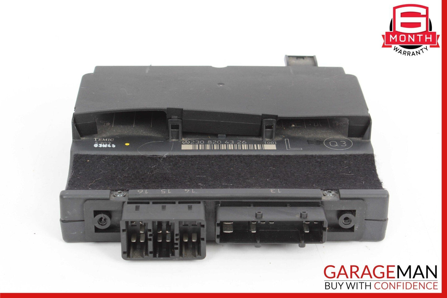 03-12 Mercedes R230 SL500 SL55 AMG Front Left Under Seat Control Module Unit OEM