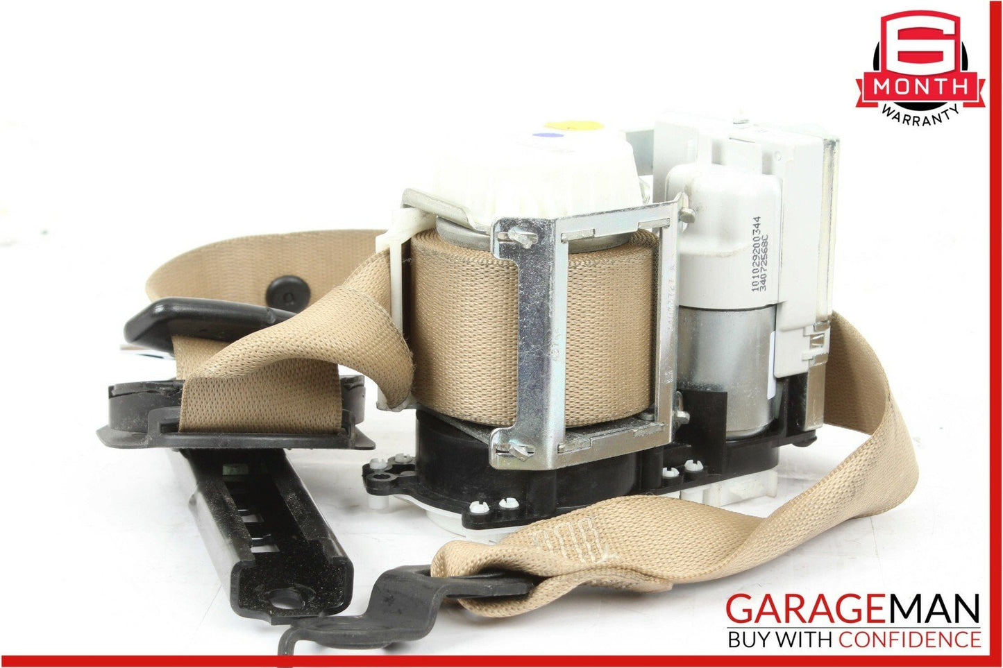 10-13 Mercedes X164 GL450 R350 Front Left Seat Belt Seatbelt Retractor Brown