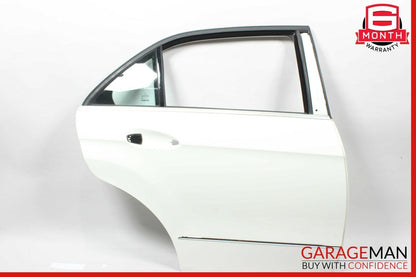 10-16 Mercedes W212 E500 Rear Right Passenger Side Exterior Door Shell White OEM