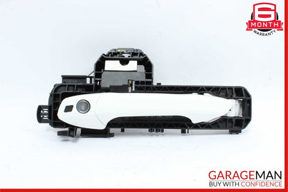12-14 Mercedes W204 C250 C350 Front Left Driver Side Exterior Door Handle White