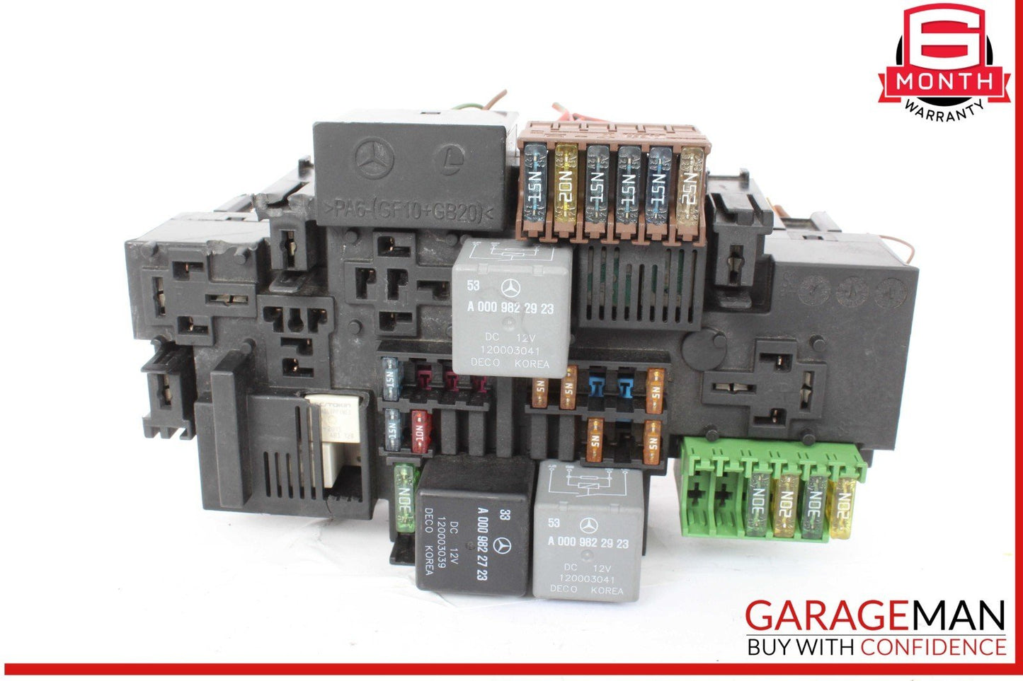14-18 Mercedes W222 S550 S600 GLC350e Relay Fuse Box 2229066801 OEM