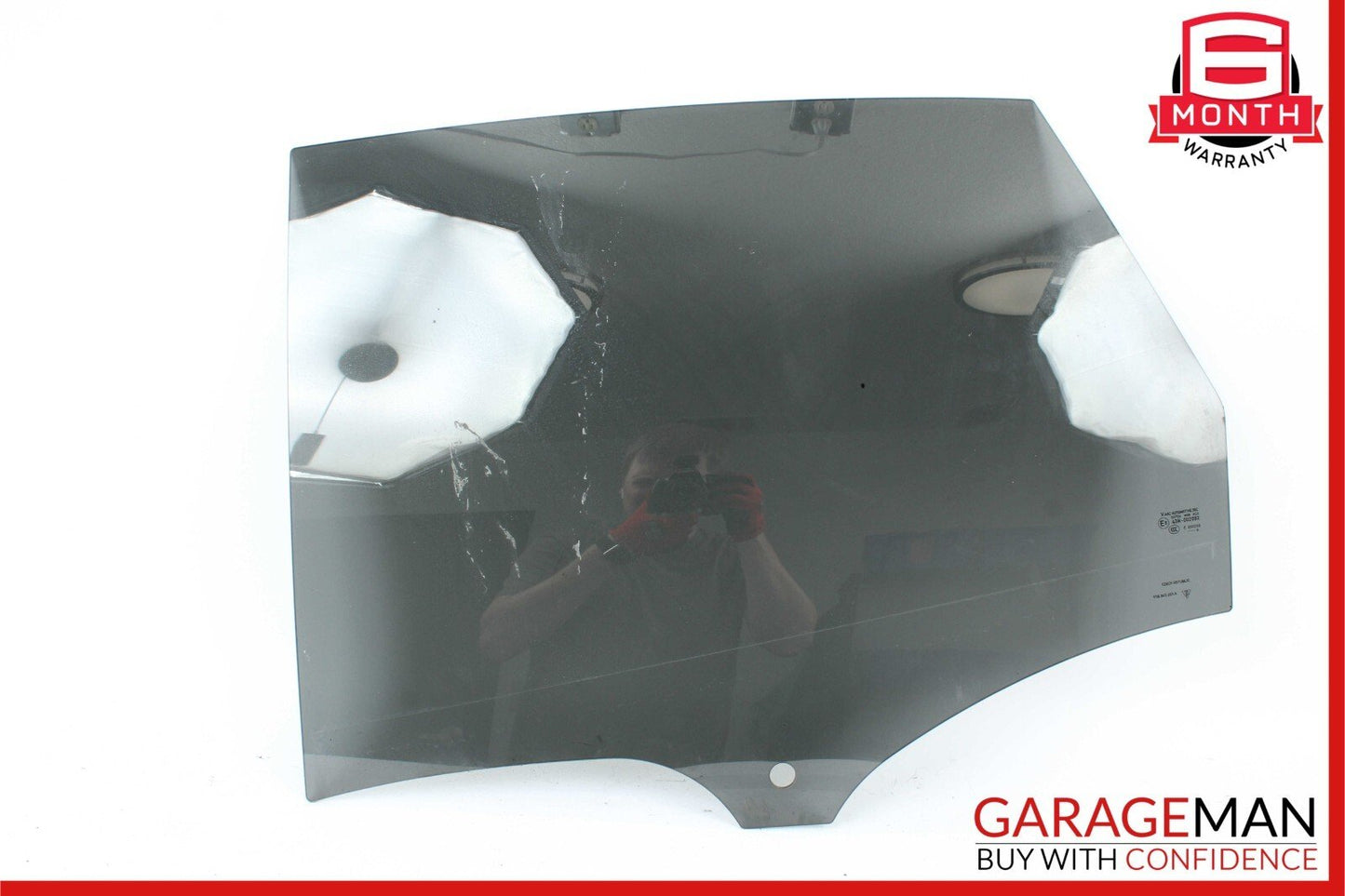 15-22 Porsche Macan 95B Rear Left Driver Side Door Window Auto Glass Black OEM