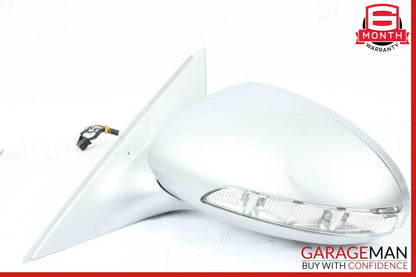 07-09 Mercedes W221 S550 S600 Front Left Side Mirror Door Rear View Silver