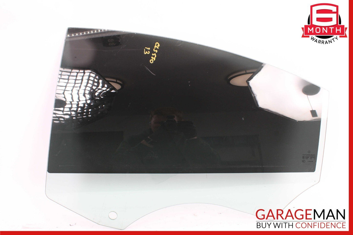 12-18 Mercedes W218 CLS550 Rear Right Passenger Side Door Window Auto Glass OEM