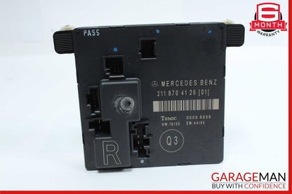 03-09 Mercedes W211 E350 E500 E550 Rear Right Side Door Controller Module
